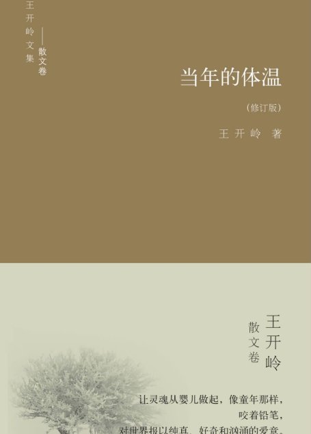 当年的体温 (王开岭文集•散文卷)