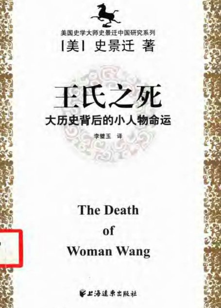 王氏之死：大历史背后的小人物命运