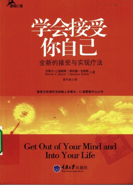 学会接受你自己  全新的接受与实现疗法